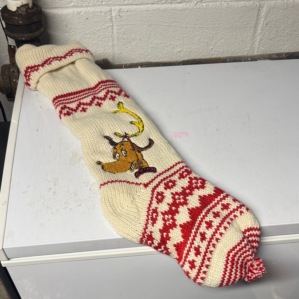 Pottery Barn Kids The Grinch “max” stocking